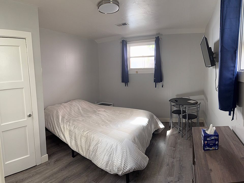 bedroom and closet