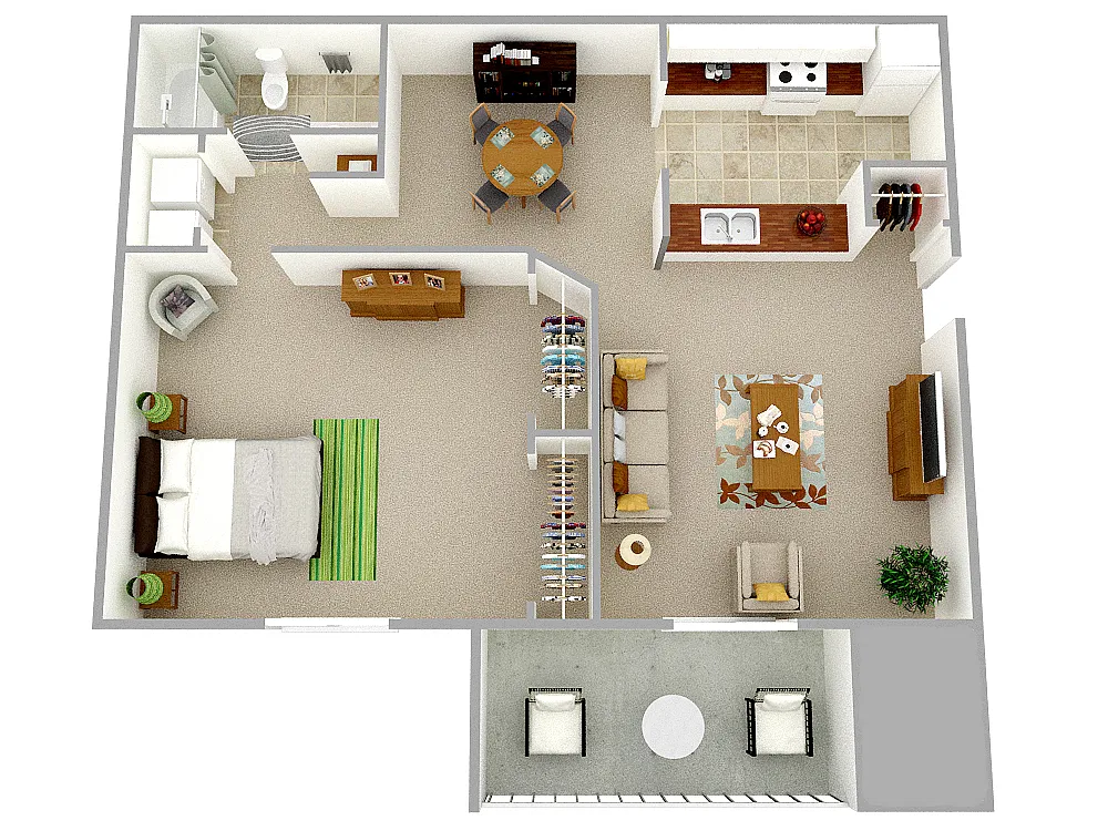 Floor plan The Chesapeake