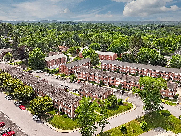 Aerial View Audubon Manor