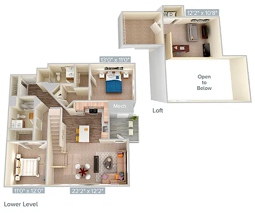 Floor plan B4L