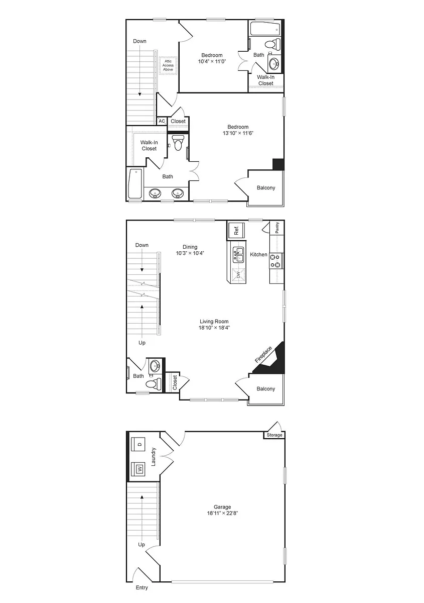 Floor plan Greenville: The Lakeview