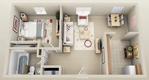 Floor plan The Cardinal