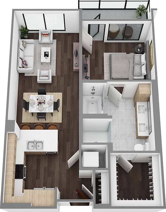 581 | J Floor plan | Finish 3