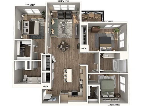 Floor plan C03