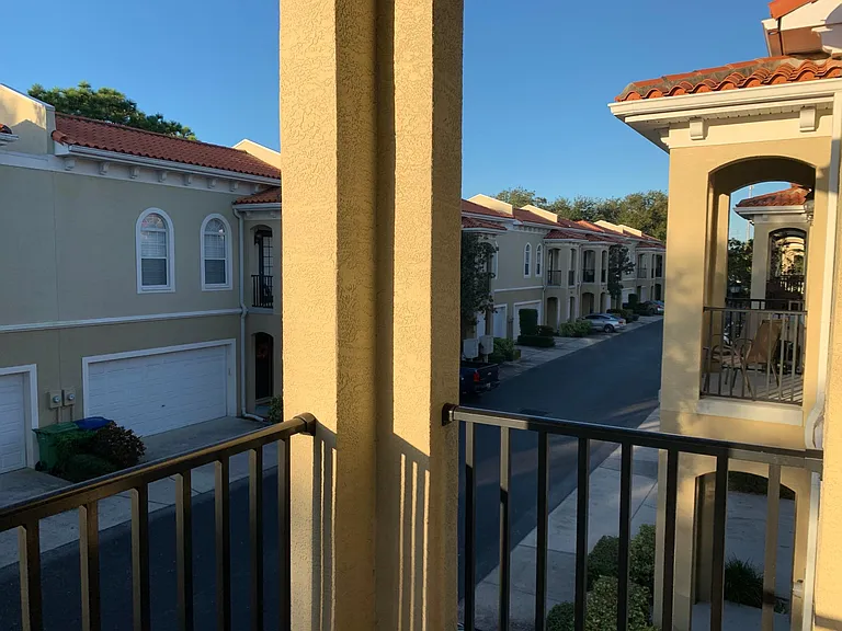Balcony from master bedroom