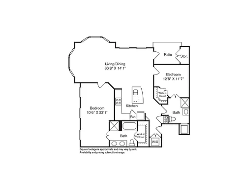 Floor plan Greenwich Downtown