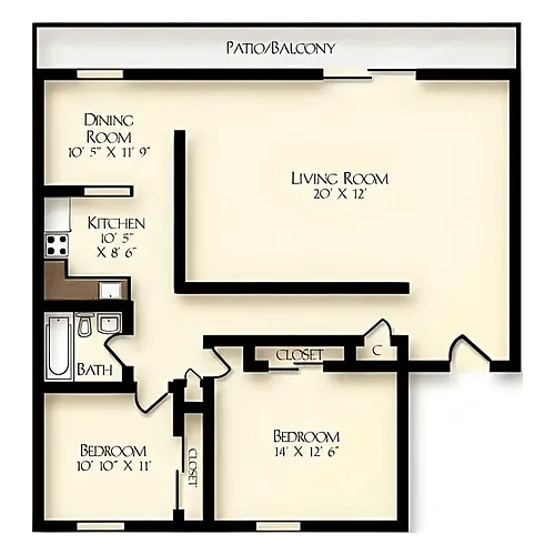 Floor plan Tree Haven I