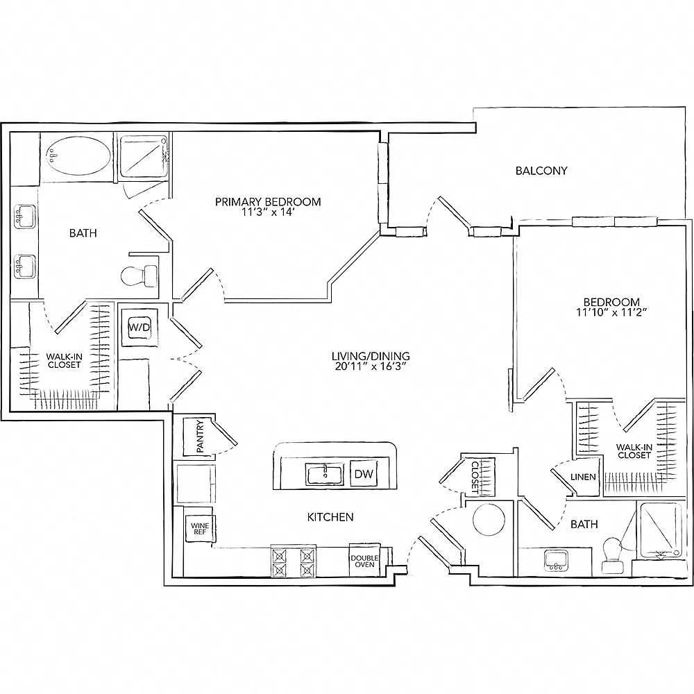 Floor plan B1