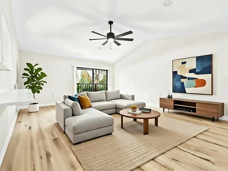Living virtual staging
