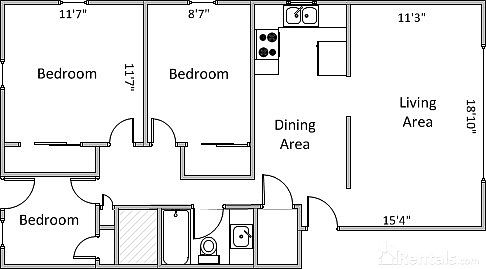 2nd image of 5817 Raymond Rd APT 2