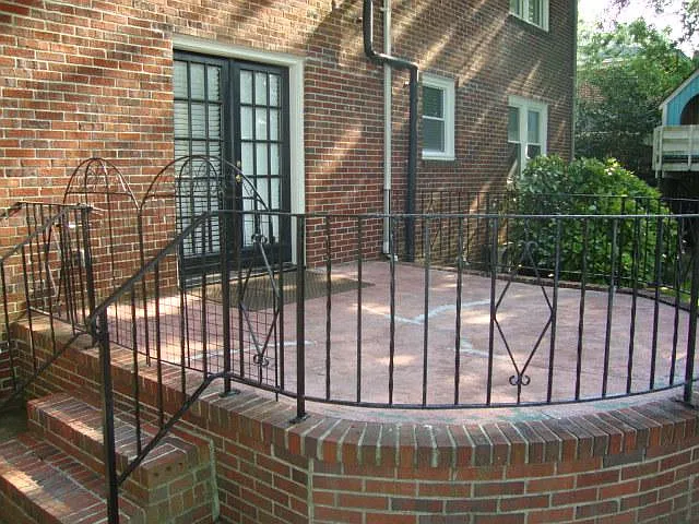 Rear patio