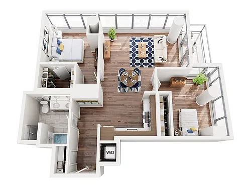 Floor plan 2B