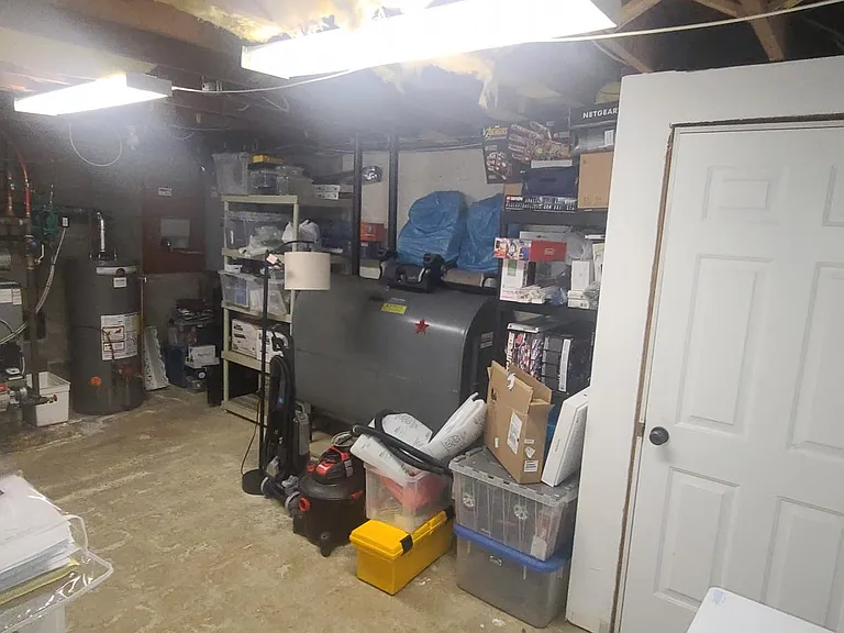 Basement Machine room and Workspace