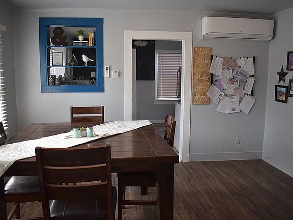 dining area & new mini-split