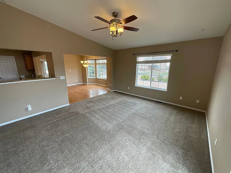 Comfy living with open floor plan!