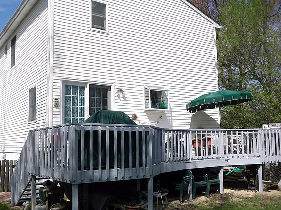 Leads to big deck and fenced yard