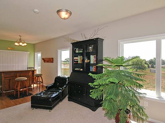 Living room into DR
