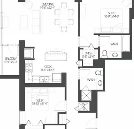 4th image of 936 S Clark St #1-620