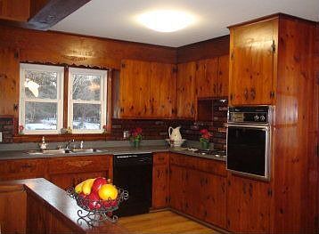 Knotty Pine Kitchen