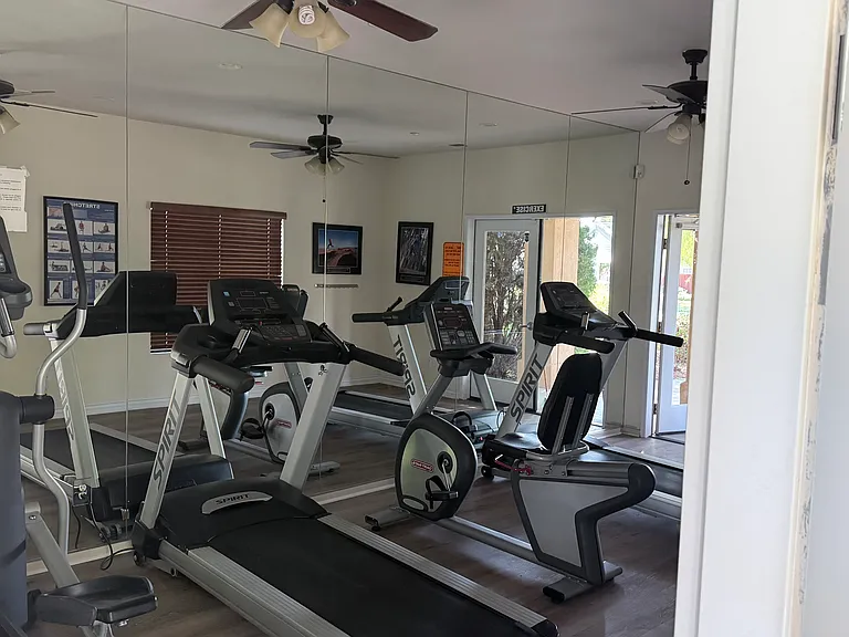 Community gym room