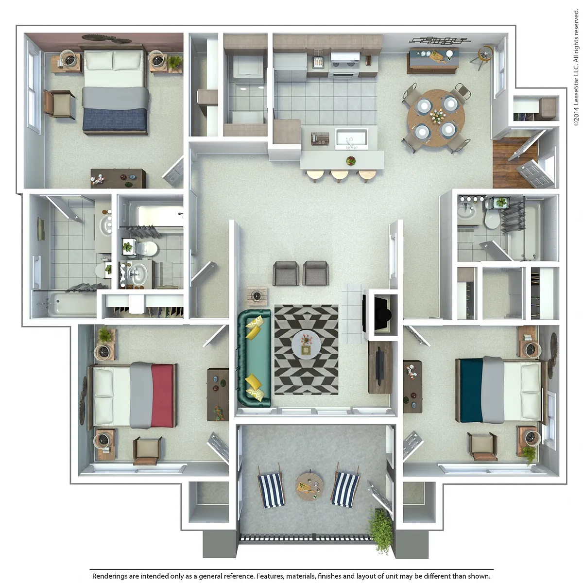 Floor plan Residence 4 Luxury