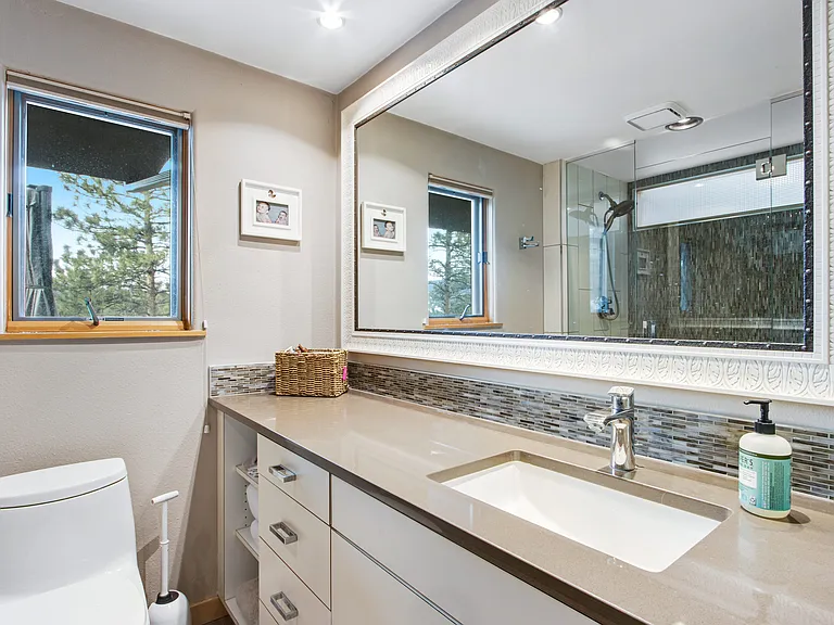 Lower level beautiful bathroom