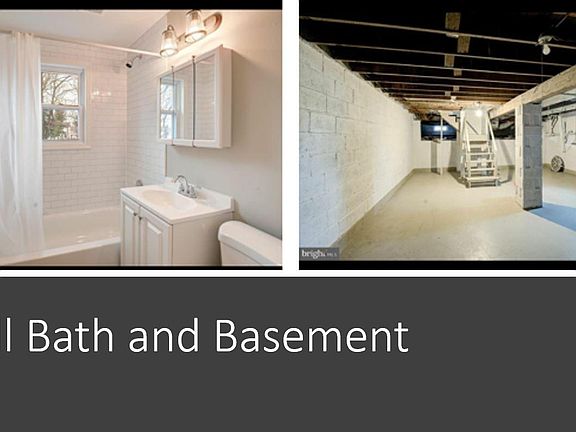 large, dry basement for extra storage