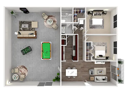 Floor plan The Dogwood + Rec Room