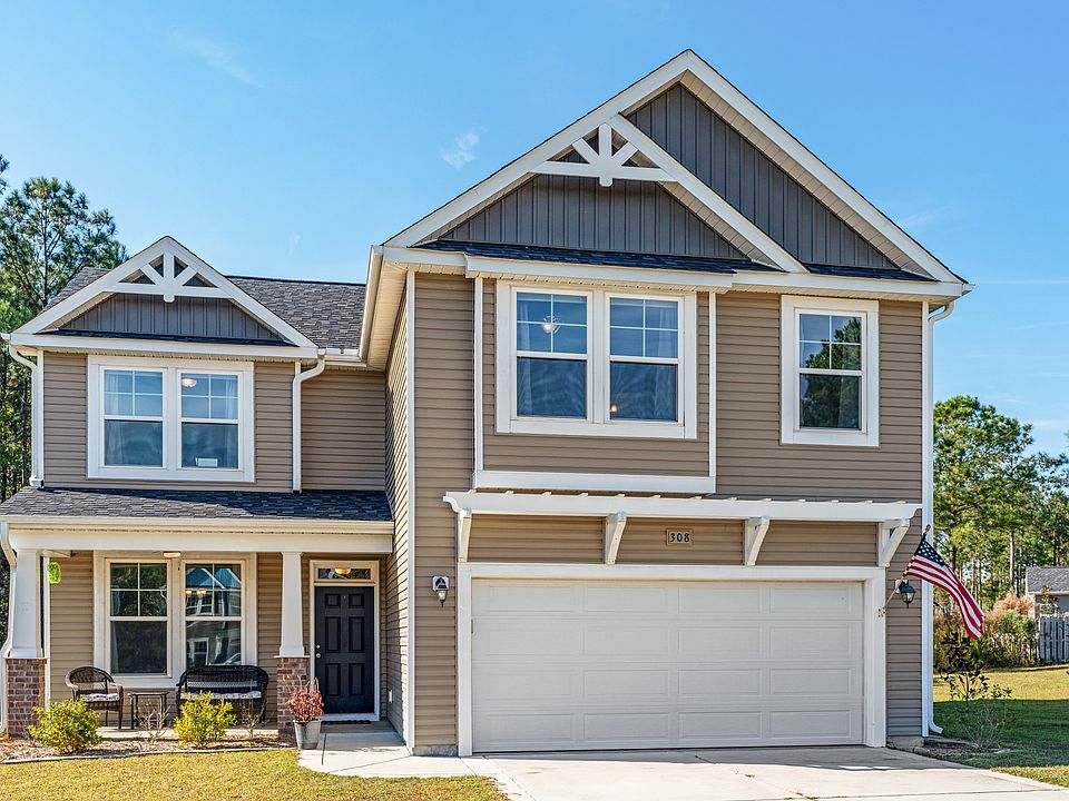 4 bedroom, 2.5 bath, 2 car garage