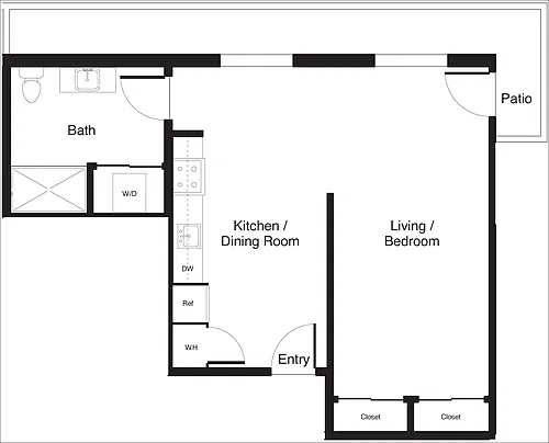Floor plan The Chateau 1