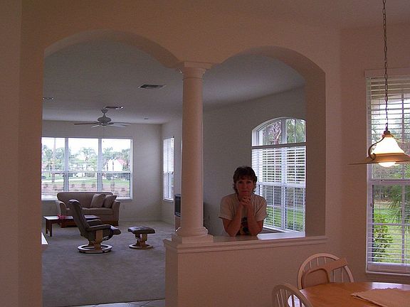 Spacious open floor plan