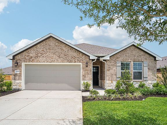 The Henderson floorplan in Massey Oaks of Pearland, TX.