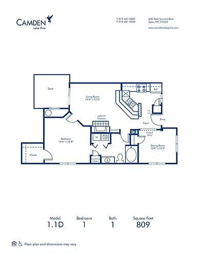 Floor plan 11D