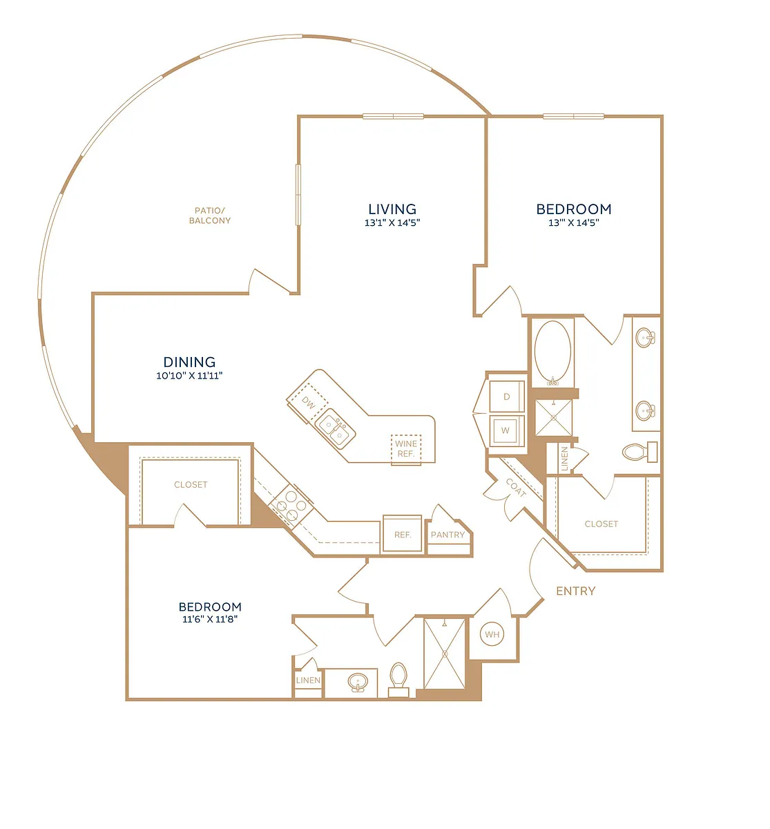 Floor plan B3