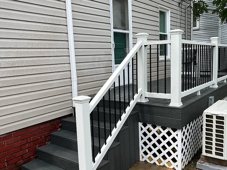 New rear composite back deck