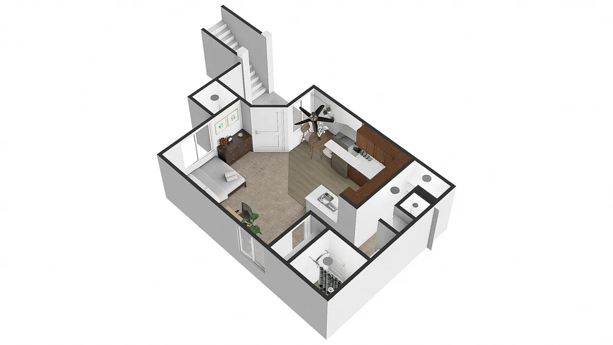 Floor plan Studio