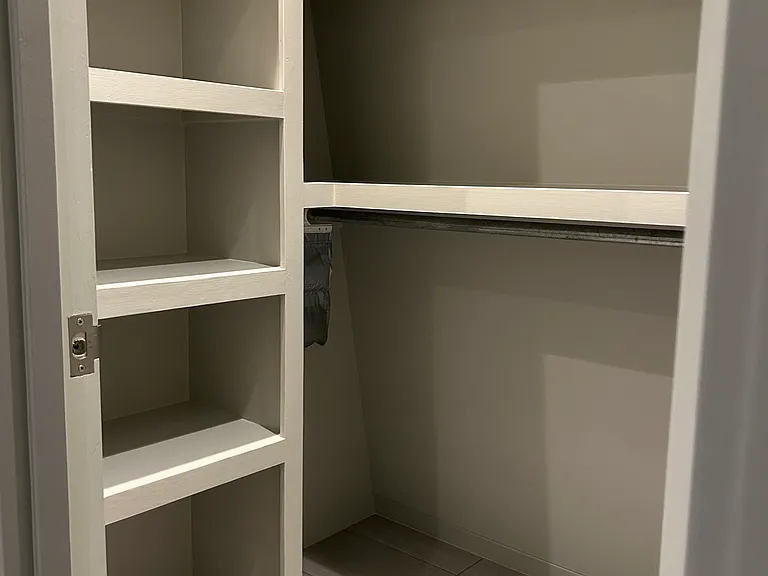 Main bedroom closet