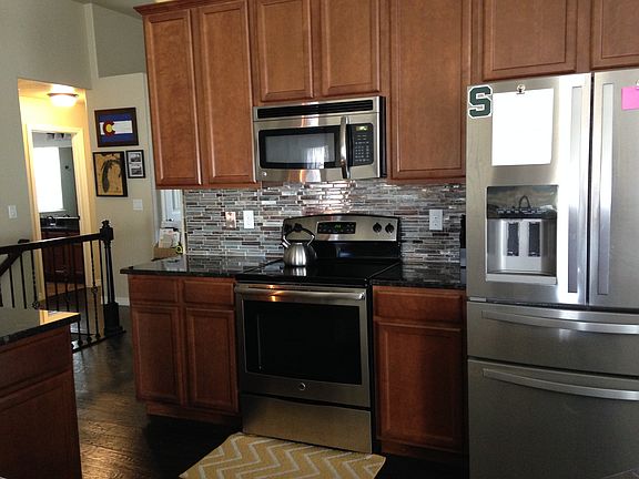 Glass Tile Back-splash!