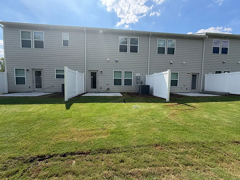 Backyard View of the Unit