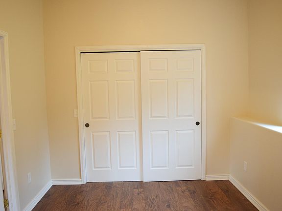 Bedroom closet view.
