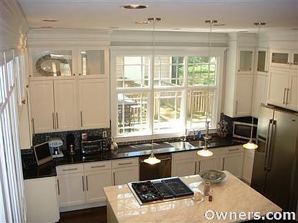 Thick Marble counter tops