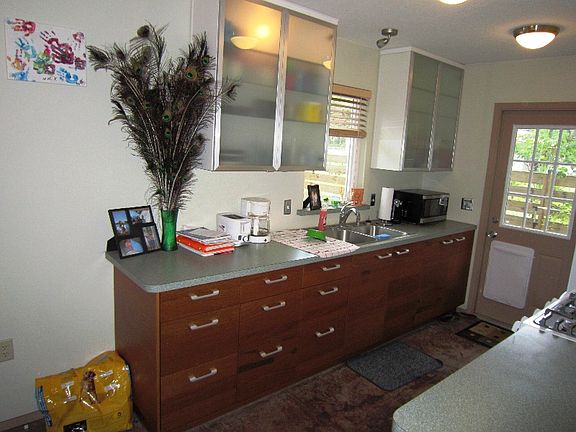 Ikea kitchen w/lots of storage