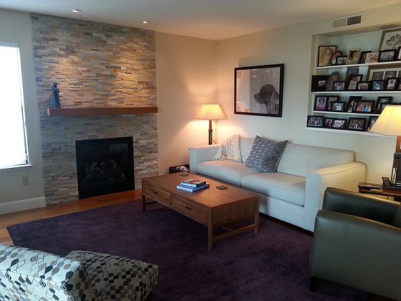 Family room - new fireplace