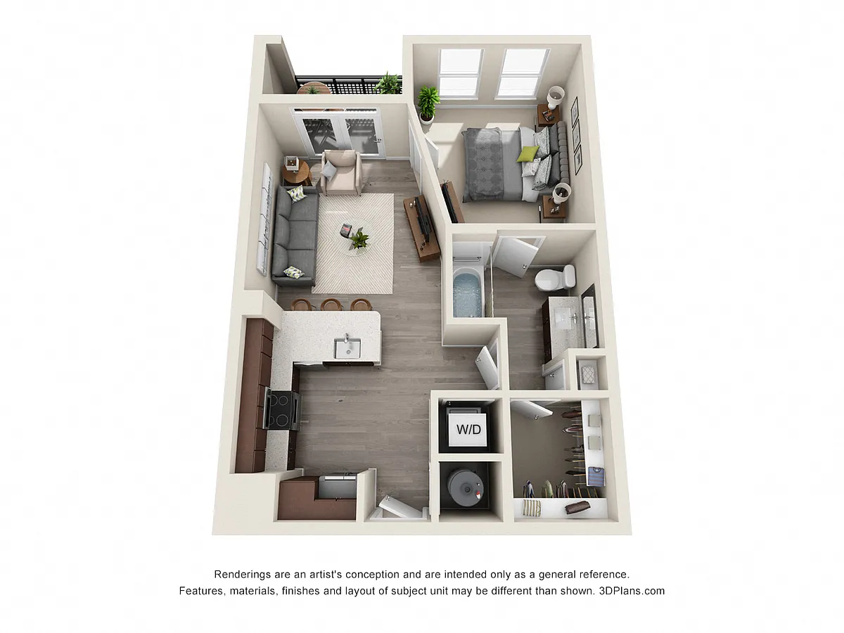 Floor plan A1p/A1STp/A1Altp