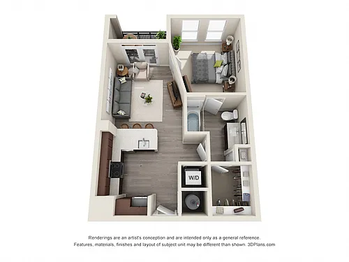 Floor plan A1p/A1STp/A1Altp