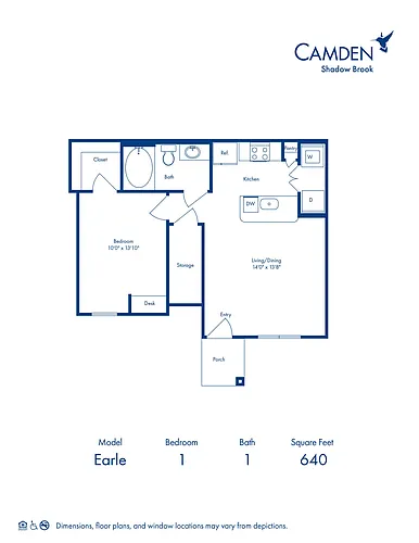 Floor plan Earle