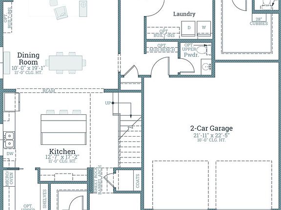 Elevation B - First Floor