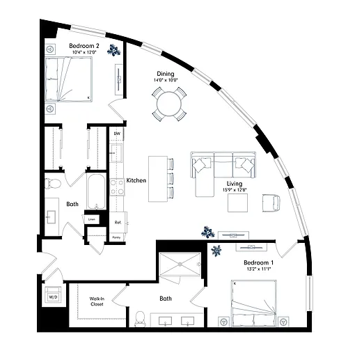 Floor plan B2