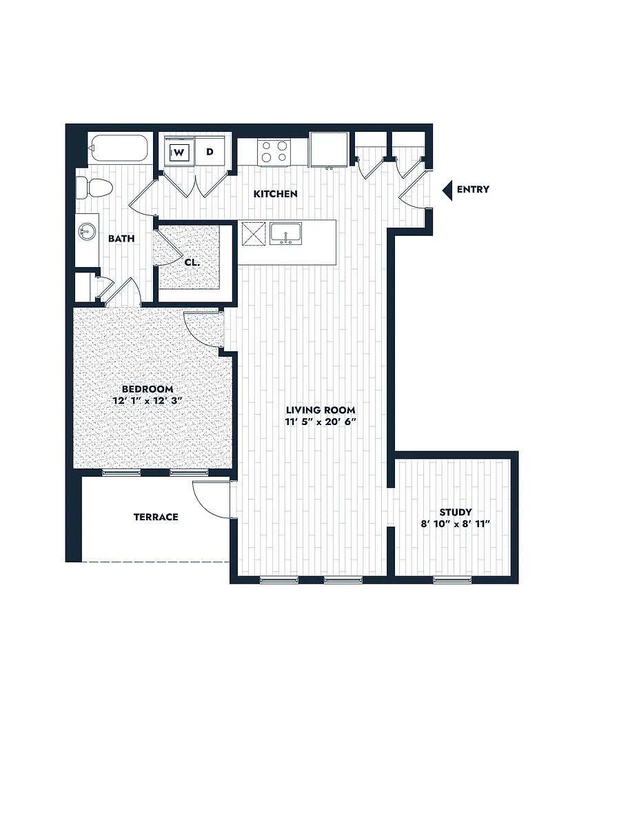 Floor plan A3 - ALT 1