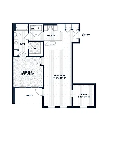 Floor plan A3 - ALT 1